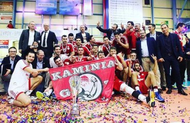 Кубок греческой лиги выиграл «Олимпиакос» (Пирей) Олимпиакос (Пирей), ПАОК (Салоники), волейбол, мужчины