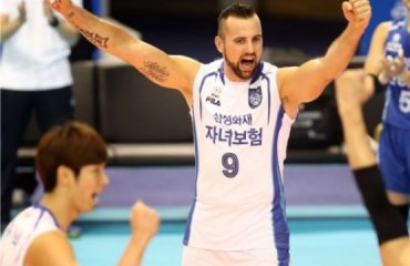 Трансляция матча чемпионата Южной Кореи – 14.03 12:00 трансляция, волейбол, корея