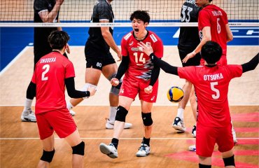 Японія обіграла Канаду у чвертьфіналі Ліги націй-2024 чоловічий волейбол, ліга націй-2024, чвертьфінал, японія - канада