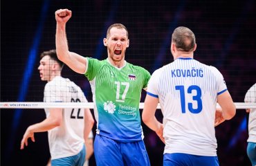Словенія пробилася до півфіналу Ліги націй, обігравши Аргентину чоловічий волейбол, ліга націй-2024, чвертьфінал, словенія - аргентина