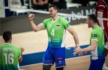 Відомий склад збірної Словенії на Олімпіаду-2024 чоловічий волейбол, збірна словенії з волейбол, георге крецу, олімпіада-2024