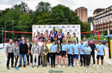 У Трускавці відбувся фінал чемпіонату України з пляжного волейболу пляжний волейбол, чемпіонат україни з пляжного волейболу, фінал, гладун, лазаренко, сергій попов, трускавець, едуард рєзнік, ліхацький, махно, давідова, сердюк, романюк