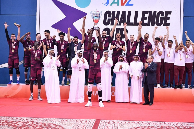Збірна Катару з волейболу Катар виграв Кубок претендентів AVC 2024