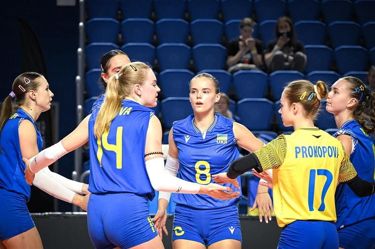 Збірна України з волейболу U20 Збірна України U-20 здобула другу перемогу на Євро-2024